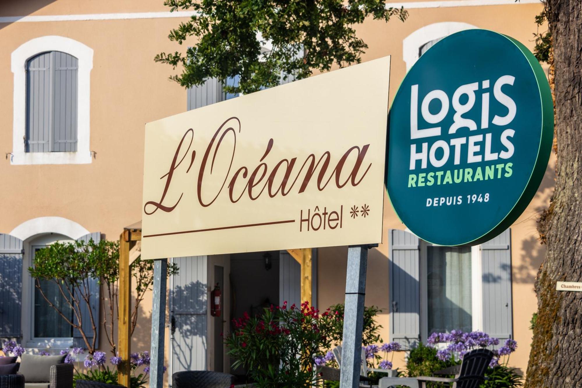 LOGIS - Hôtel L'Océana Lanton Esterno foto